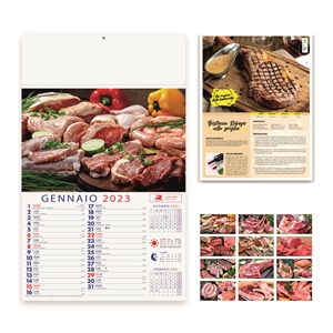 PA142 Calendario Carni - da €. 0,91 + iva cad