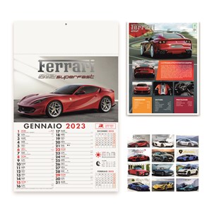 PA162 Calendario Auto Sportive - da €. 0,91 + iva cad